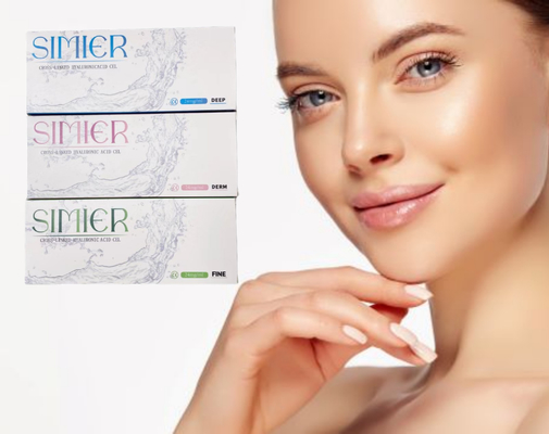 Subq Dermal Filler Cross Linked Sodium Hyaluronate Anti Kerutan