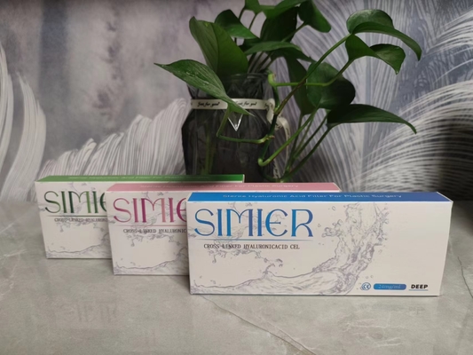 Subq Dermal Filler Cross Linked Sodium Hyaluronate Anti Kerutan