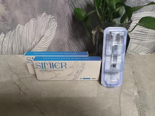 SIMIER 2ml Anti-Wrinkle Facial Injectable Hyaluronic Acid Dermal Filler Untuk Wajah