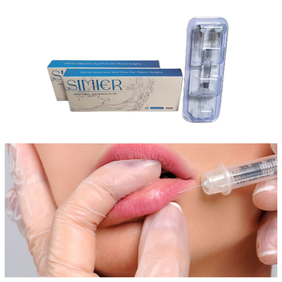5ml 10ml Anti Aging Hyaluronic Acid Untuk Suntikan Wajah 24mg/ml