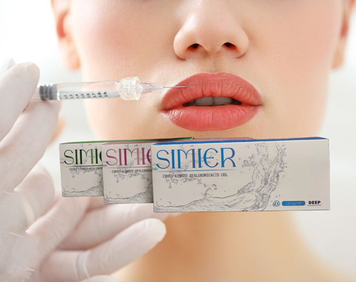 Injeksi Wajah Injeksi Asam Hyaluronik Lip Dermal Filler