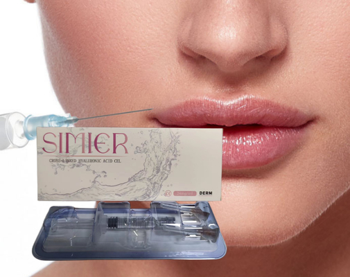 Pengisi Kerutan Asam Hyaluronic Lip 5ml Cross Linked HA Filler