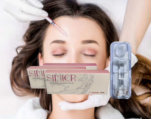 Non Permanent Hyaluronic Acid Dermal Filler Pure HA Injection Terpisah