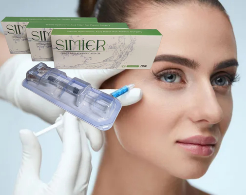 Dewasa Wajah Asam Hyaluronic Dermal Filler Fermentasi Terpisah Untuk Kerutan
