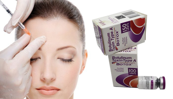 Bubuk Putih Jenis A Botulinum Toxin 100 Unit Botox Untuk Kerutan Wajah