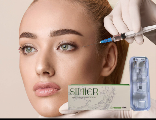 1ml Lip Facial Dermal Filler Sodium Hyaluronate Injeksi Untuk Rhinoplasty